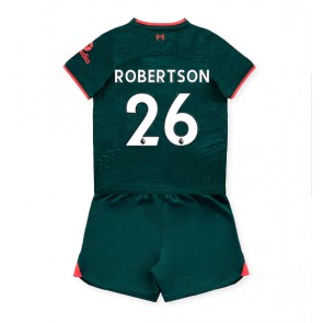 Liverpool Andrew Robertson #26 kläder Barn 2022-23 Tredje Tröja Kortärmad (+ korta byxor)